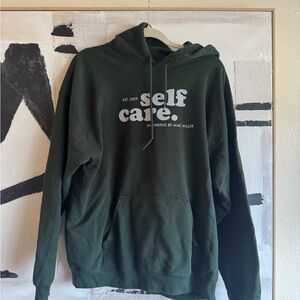 Mac Miller Self Care Green Hoodie